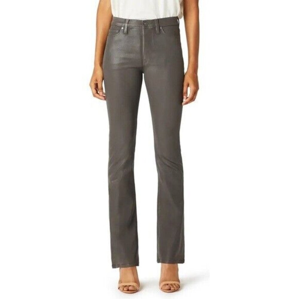 Hudson Barbara High-Rise Bootcut Jean in High Shine Dark Slate ( 23 )